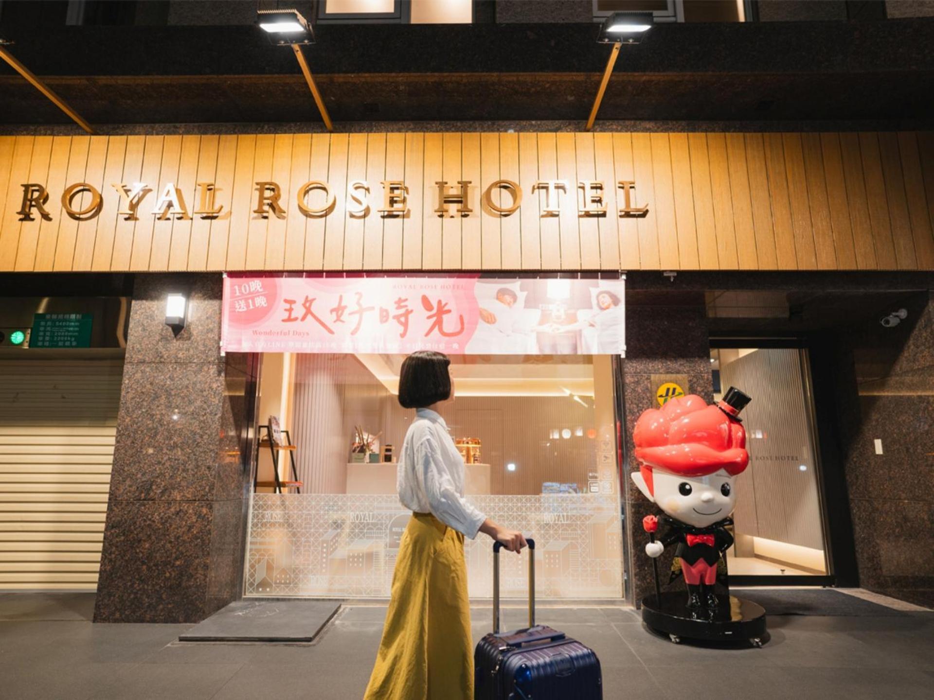 Royal Rose Hotel Zhongshan Taipei Esterno foto