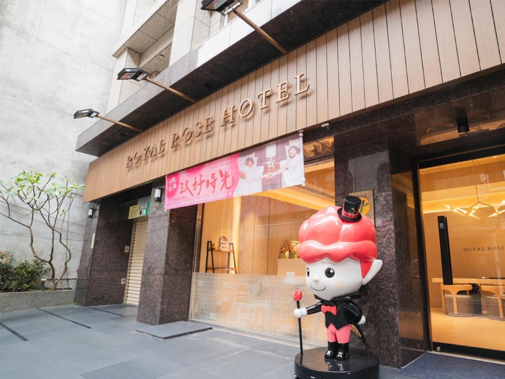 Royal Rose Hotel Zhongshan Taipei Esterno foto