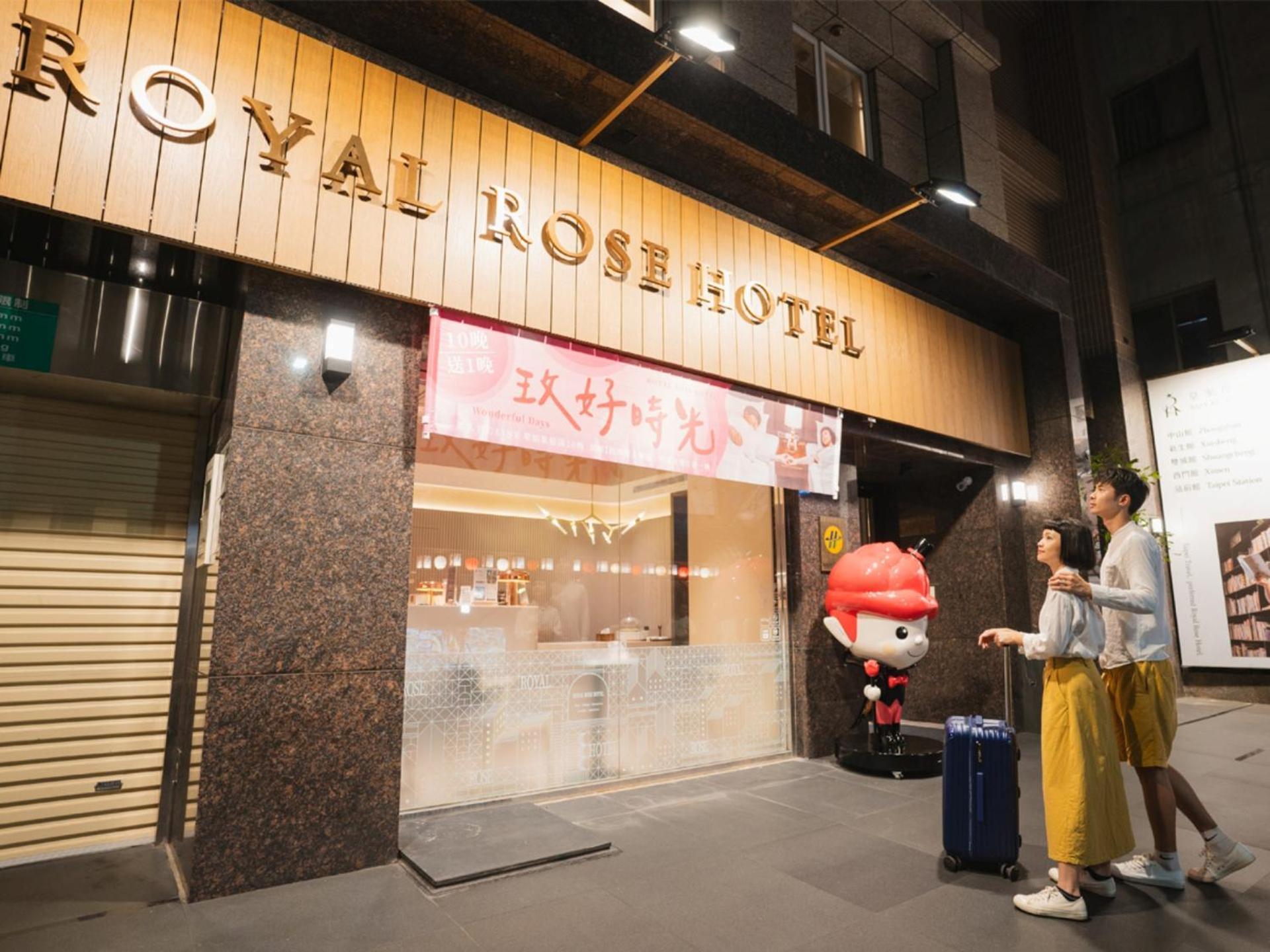Royal Rose Hotel Zhongshan Taipei Esterno foto